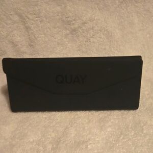 Quay Australia Black Sunglasses Case
